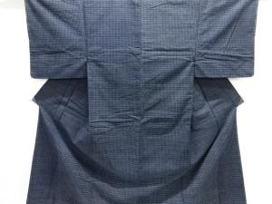 アンティーク　木綿本場久留米書生絣男物着物